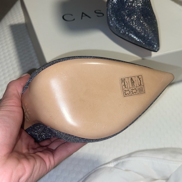 Casadei Blade Metallic ankle boots - Picture 8 of 9